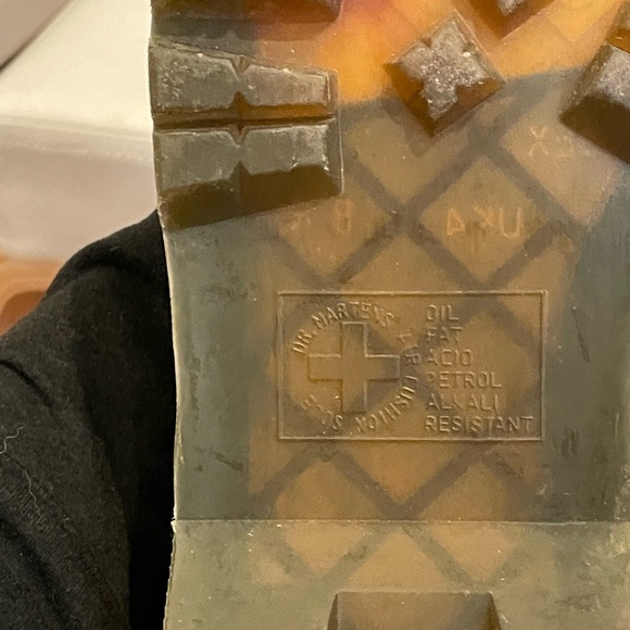 Dr. Martens 1460 PASCAL BEX PISA NAPPA LEATHER LACE UP BOOTS - Picture 5 of 8